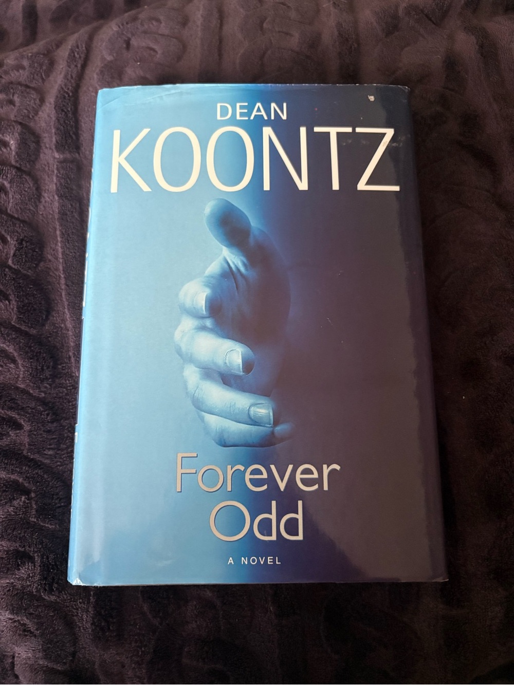Dean Koontz "Forever Odd" Hardcover - Blue Cover